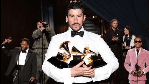 Con estos galardones, "El Conejo Malo" reafirma su estatus como el máximo referente de la fusión de géneros a nivel mundial. - Créditos  Getty Images