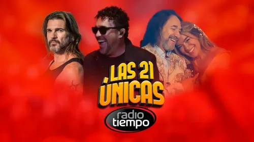 En la foto: Juanes, Andrés Cepeda, Marco Antonio Solis, Karol G
